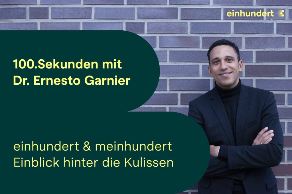 100.Sekunden mit Ernesto Garnier